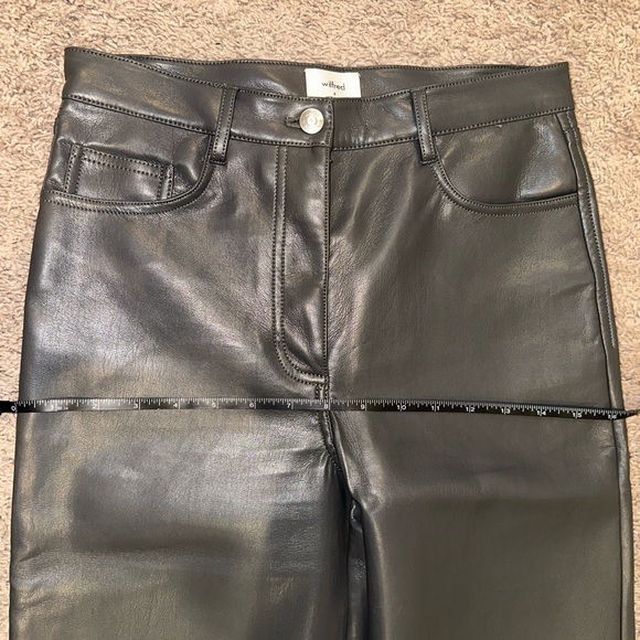 Aritzia Wilfred The Melina Pant In Color Argentique size 4 - Picture 11 of 14